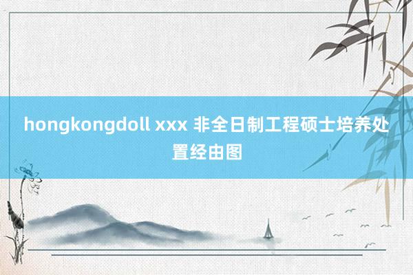 hongkongdoll xxx 非全日制工程硕士培养处置经由图